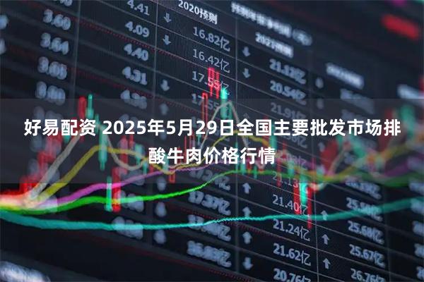 好易配资 2025年5月29日全国主要批发市场排酸牛肉价格行情