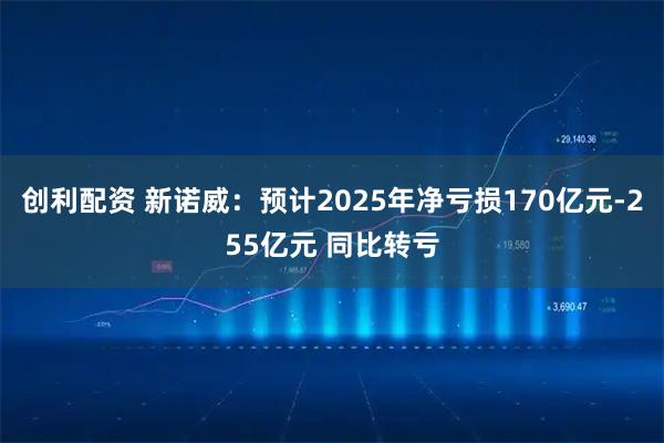 创利配资 新诺威：预计2025年净亏损170亿元-255亿元 同比转亏